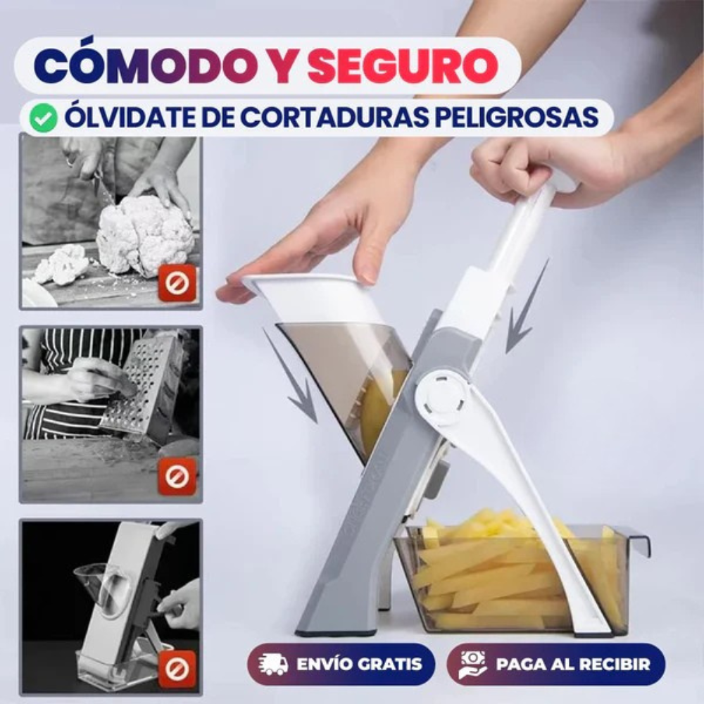 CORTADOR DE ALIMENTOS 4 EN 1 - LEGUSET™
