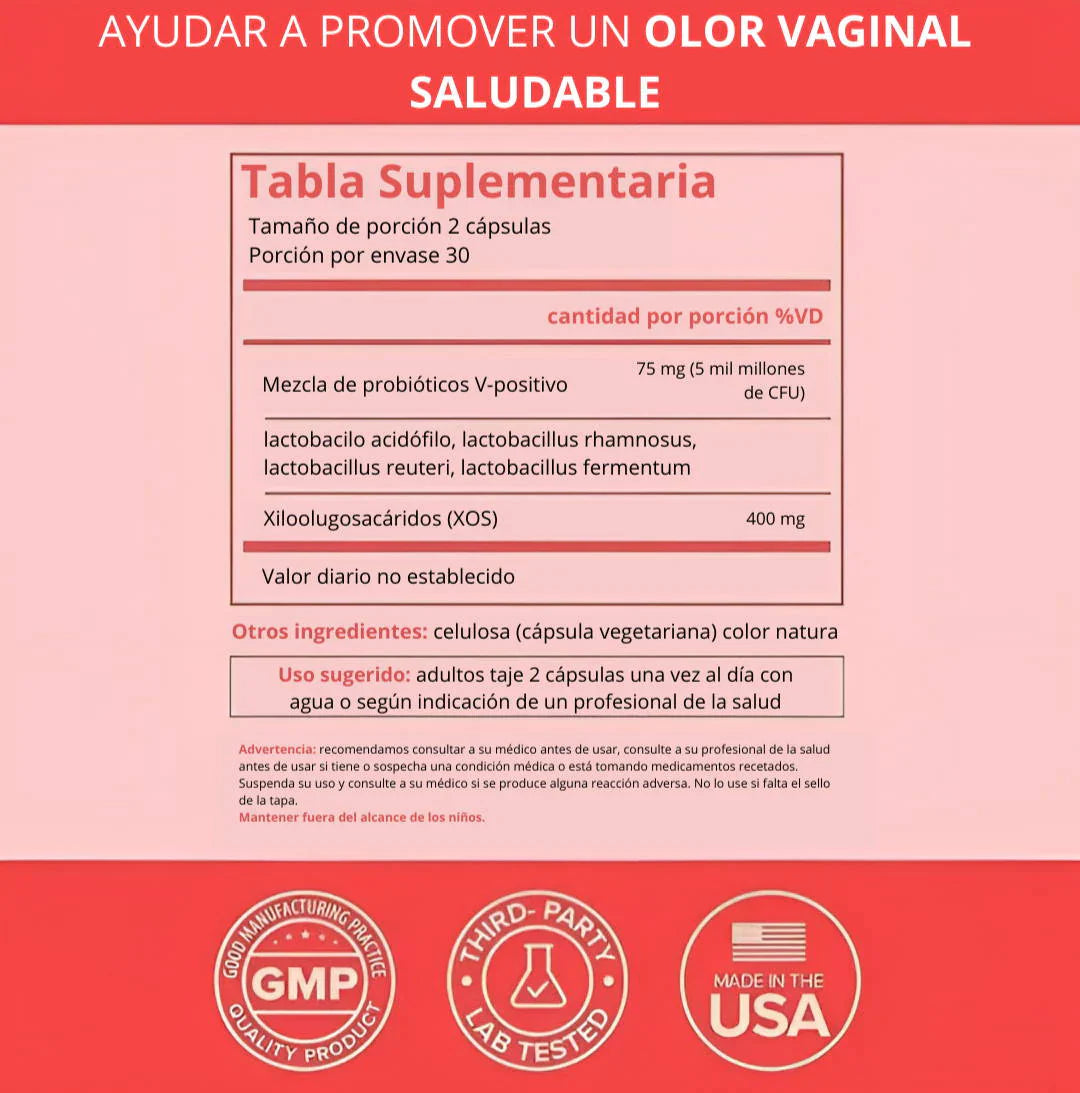 PROBIÓTICOS VAGINALES PARA MUJER - PRO VAGIN