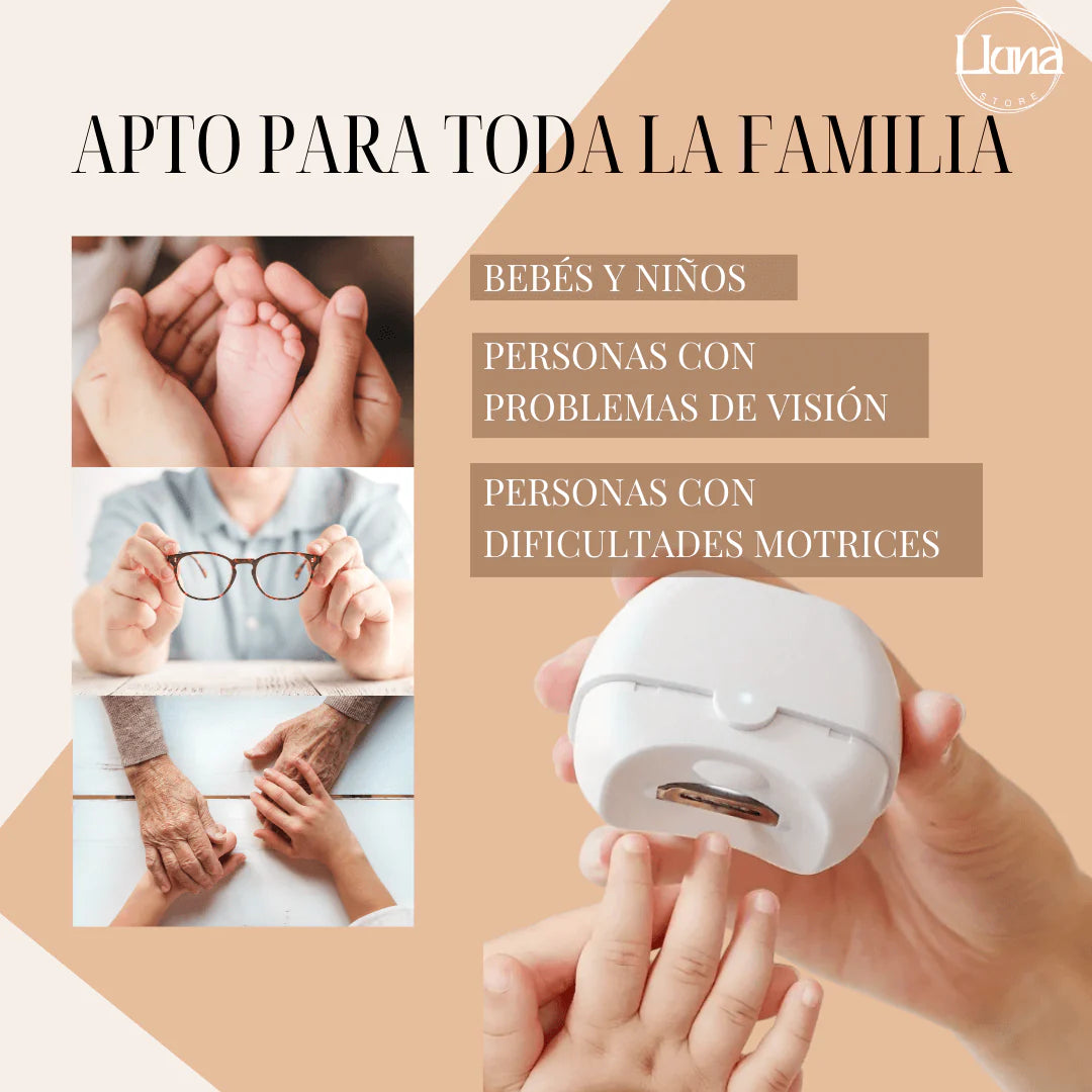 Cortauñas Eléctrico Multifunción - NailPro