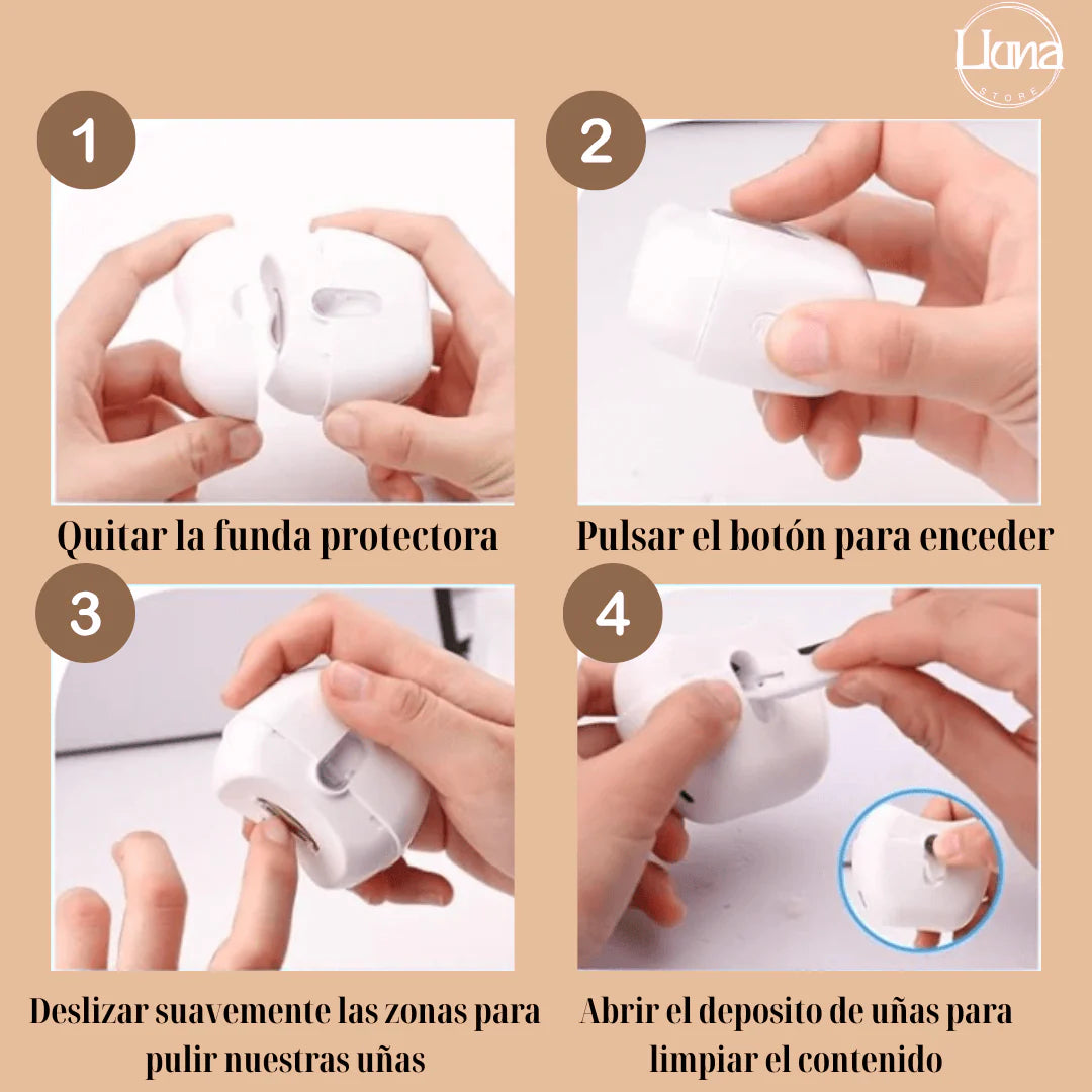 Cortauñas Eléctrico Multifunción - NailPro