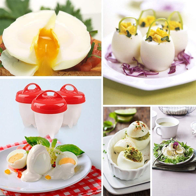 HERVIDOR DE HUEVOS CON DISEÑO DE SILICONA - EGGY