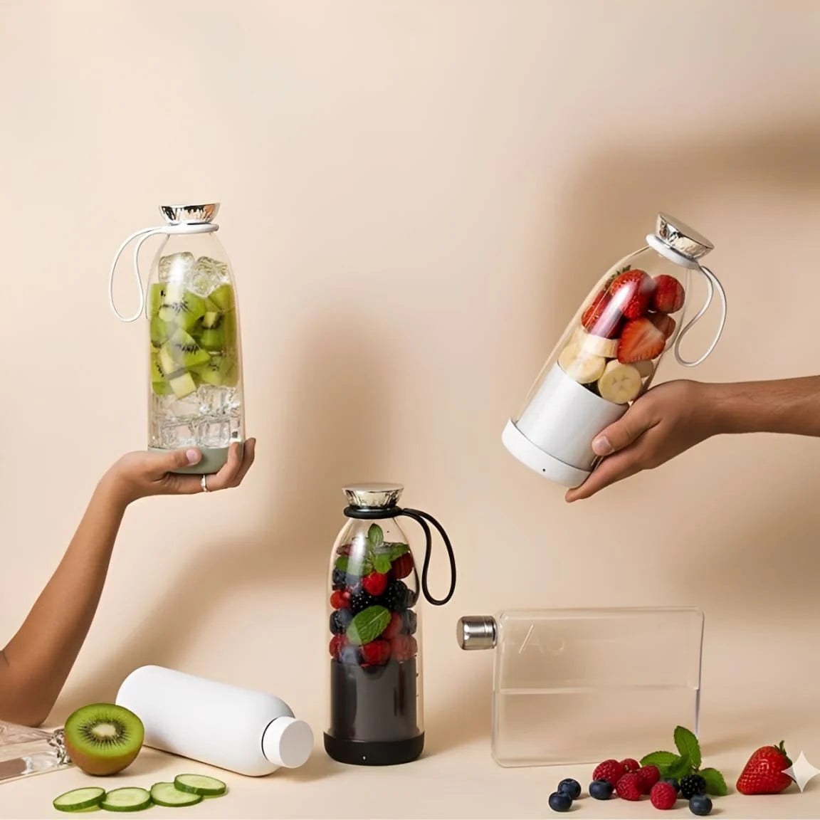LICUADORA PORTÁTIL - FRUIT PRO