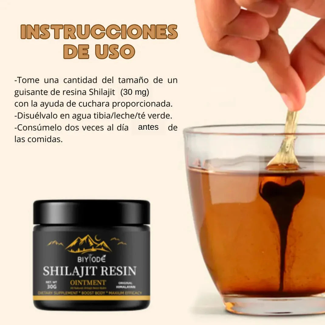 Fuente de Energía Vital - Shilajit 100% Puro