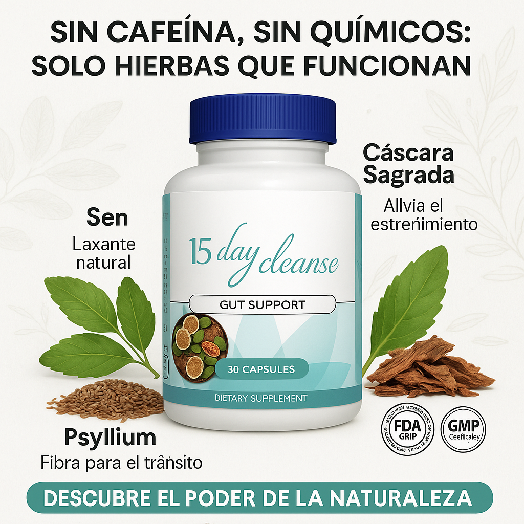 Apoyo para el intestino y el colon, sin cafeína - CLEANSE PRO
