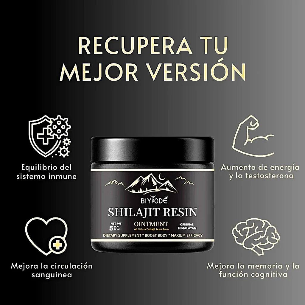 Fuente de Energía Vital - Shilajit 100% Puro